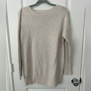 Pure Jill Cream Crew Neck Sweater